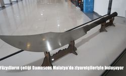 Yüzyılların çeliği Damascus Malatya’da ziyaretçileriyle buluşuyor