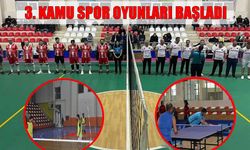 Muş’ta 3. Kamu Spor Oyunları coşkuyla başladı