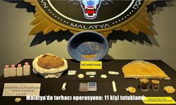 Malatya'da torbacı operasyonu: 11 kişi tutuklandı