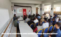Kars’ta hayvan yetiştiriclerine şarbon hastalığı ve korunma yöntemleri anlatılıyor