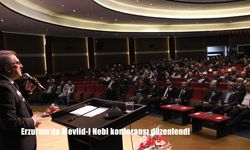 Erzurum'da Mevlid-i Nebi konferansı düzenlendi