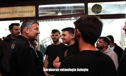 Karaburun vatandaşla buluştu