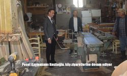 Posof Kaymakamı Kestioğlu, köy ziyaretlerine devam ediyor