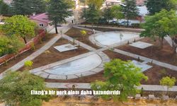 Elazığ’a bir park alanı daha kazandırıldı