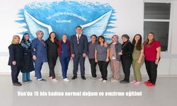 Van’da 15 bin kadına normal doğum ve emzirme eğitimi