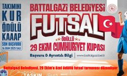 Battalgazi Belediyesi, 29 Ekim’e özel ödüllü futsal turnuvası düzenliyor