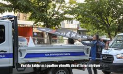 Van’da kaldırım işgaline yönelik denetimler sürüyor