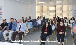 Elazığ’da Bilgisayarlı Muhasebe Kursu tamamlandı