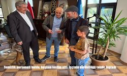 Temizlik personeli buldu, başkan teslim etti: İşçinin dürüstlüğü takdir topladı