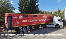 Atıl durumdaki tır dorsesi ‘Mobil Arama Kurtarma' aracına dönüştürüldü