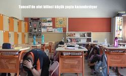 Tunceli'de afet bilinci küçük yaşta kazandırılıyor