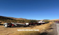 Tatvan'da trafik kazası: 2 yaralı
