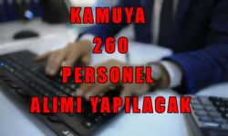 İş arayanlara müjde: 260 sözleşmeli personel alımı yapılacak