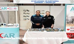 Erzincan’dan ACAR Arama Kurtarma Gençlik ve Eğitim Derneği katıldı