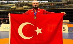 Milli Güreşçi Serhat Sarıçiçek’ten Dünya Arenasında Büyük Başarı