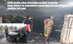 Depremzede Aileye İkinci Yıkım: Hataylı Ailenin Her Şeyi Kül Oldu