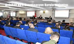 Ardahan'da İl Koordinasyon Kurulu toplantısı