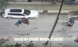 Elazığ’da silahlı kavga: 3 yaralı