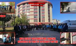 Muş Devlet Hastanesi’nde AFAD, UMKE ve itfaiye ekipleriyle yangın tatbikatı