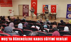 Muş Alparslan Kız Öğrenci Yurdu'nda Üniversitelilere KADES Eğitimi Verildi