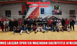 Muş Lalezar Spor ilk maçında şov yaptı