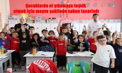 Miniklere Temizlik Alışkanlığı Meyve Sabunlarla Öğretildi