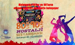 Malatya Liseleri 80’ler ve 90’ların Nostalji Şarkılarıyla Buluşuyor