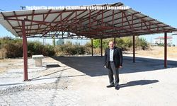 Yeşilyurt’ta mezarlık düzenleme çalışması tamamlandı