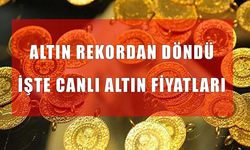 Altın rekordan döndü: İşte 21 Ekim canlı altın fiyatları