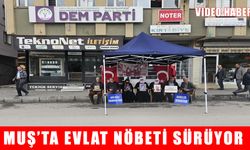 Muş’ta ‘Evlat Nöbeti’ sürüyor: Ailelerden barış ve umut çağrısı