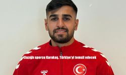 Elazığlı sporcu Karakaş, Türkiye'yi temsil edecek