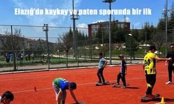 Elazığ'da kaykay ve paten sporunda bir ilk