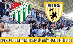 Bursa’dan Muşspor’a 2170 taraftar kapasitesi: Biletler 450 TL!