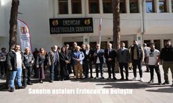 Sanatın ustaları Erzincan’da buluştu