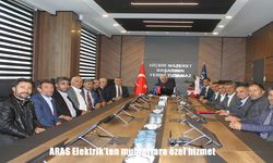 ARAS Elektrik’ten muhtarlara özel hizmet