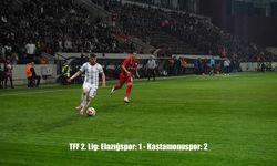 TFF 2. Lig: Elazığspor: 1 - Kastamonuspor: 2