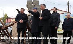 Sekmen; "Bizim derdimiz hizmet, gayemiz gönüllere dokunmak"