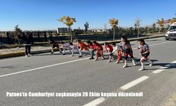 Patnos’ta Cumhuriyet coşkusuyla 29 Ekim koşusu düzenlendi