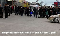 Sanayi sitesinde dehşet: Tüfekle rastgele ateş açtı, 12 yaralı