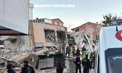 Kocaeli'de 7 katlı bina çöktü