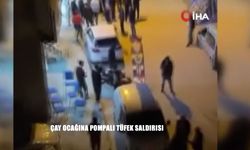 Elazığ'da çay ocağına pompalı tüfekle saldırı