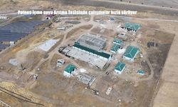 Patnos İçmesuyu Arıtma Tesisinde çalışmalar hızla sürüyor