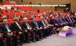 Erzincan'da "Kureyşan Ocağı ve Aşık Davut Sulari Sempozyumu" başladı