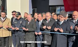 Kars'ın modern otogarı açıldı