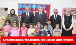 Bulanık Kaymakamı Koşansu: ‘Öğrencilerimiz için elimizden geleni yapıyoruz’