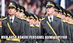 Milli Savunma Bakanlığı 4454 askeri personel alımı yapacak: Başvurular başladı