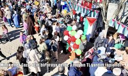 Minik eller Gazze için bir araya geldi, 3 milyon TL yardım toplandı
