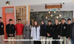 Türkiye’nin ilk geri dönüşümlü restoranında geleceğin şefleri yetişiyor