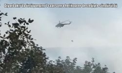 Diyarbakır'da Korku Dolu 7 Saat: Alevlerle Mücadele Helikopter Desteğiyle Söndürüldü