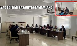 Muş’ta 112 personeline verilen İLYAD eğitimi tamamlandı